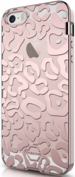Чехол для iPhone SE ITSKINS Krom Gel Panther Rose Gold Чехол для iPhone SE ITSKINS Krom Gel Panther Rose Gold